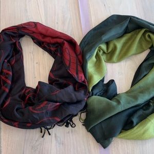 2 scarf bundle cashmere & pashmina
